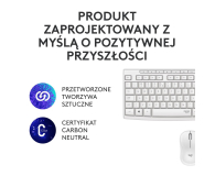 LOGITECH MK295 Silent Wireless Combo Offwhite - 595517 - zdjęcie 13